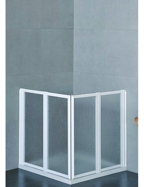 FLEX - h. 90 cm  Profilo BIANCO  - CRILEX 3 mm