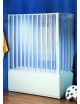 FREE - h. 172 cm  Profilo PVC BIANCO - CRILEX - Sopravasca - Ap. Centrale