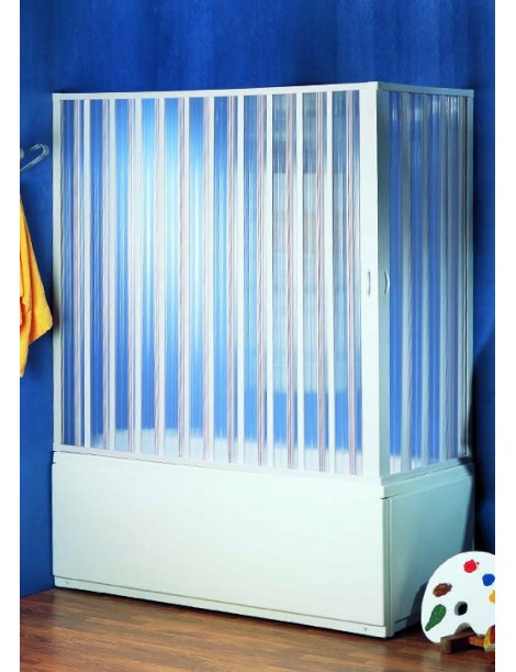 FREE - h. 172 cm  Profilo PVC BIANCO - CRILEX - Sopravasca - Ap. Centrale