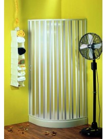 FREE - h. 187 cm  Profilo PVC BIANCO - CRILEX - Ap. Laterale