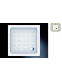EVEREST  Piatti doccia CERAMICA  BIANCO - QUADRATO 70/75