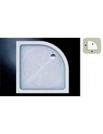 EVEREST  Piatti doccia CERAMICA  BIANCO - TONDO