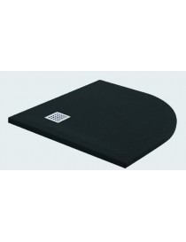 GAIA h. 3,5 cm  P. doccia MINERALMARMO CURVO R55  ANTRACITE