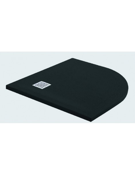 GAIA h. 3,5 cm  P. doccia MINERALMARMO CURVO R55  ANTRACITE