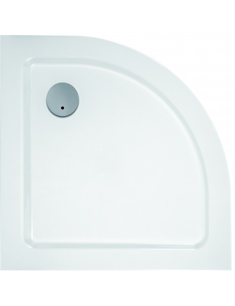 QUICKR h. 3 cm  Piatti doccia TERMOPLASTICO  BIANCO - TONDO