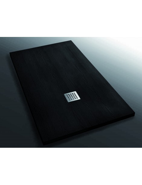 WOOD h. 3,5 cm  Piatti doccia MINERALMARMO  NERO